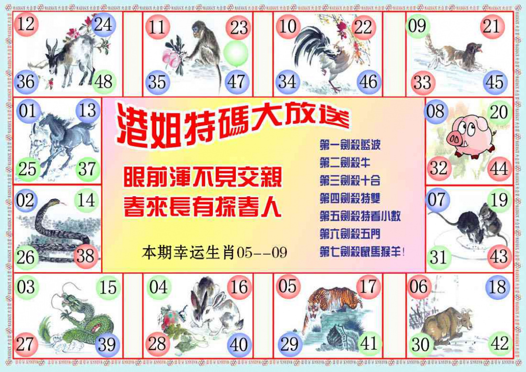 025期港姐密报B[图]