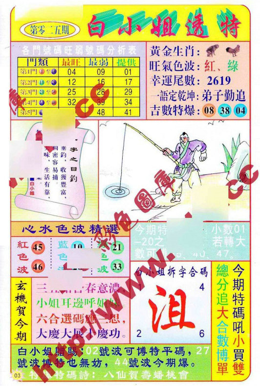 025期白小姐透特[图]