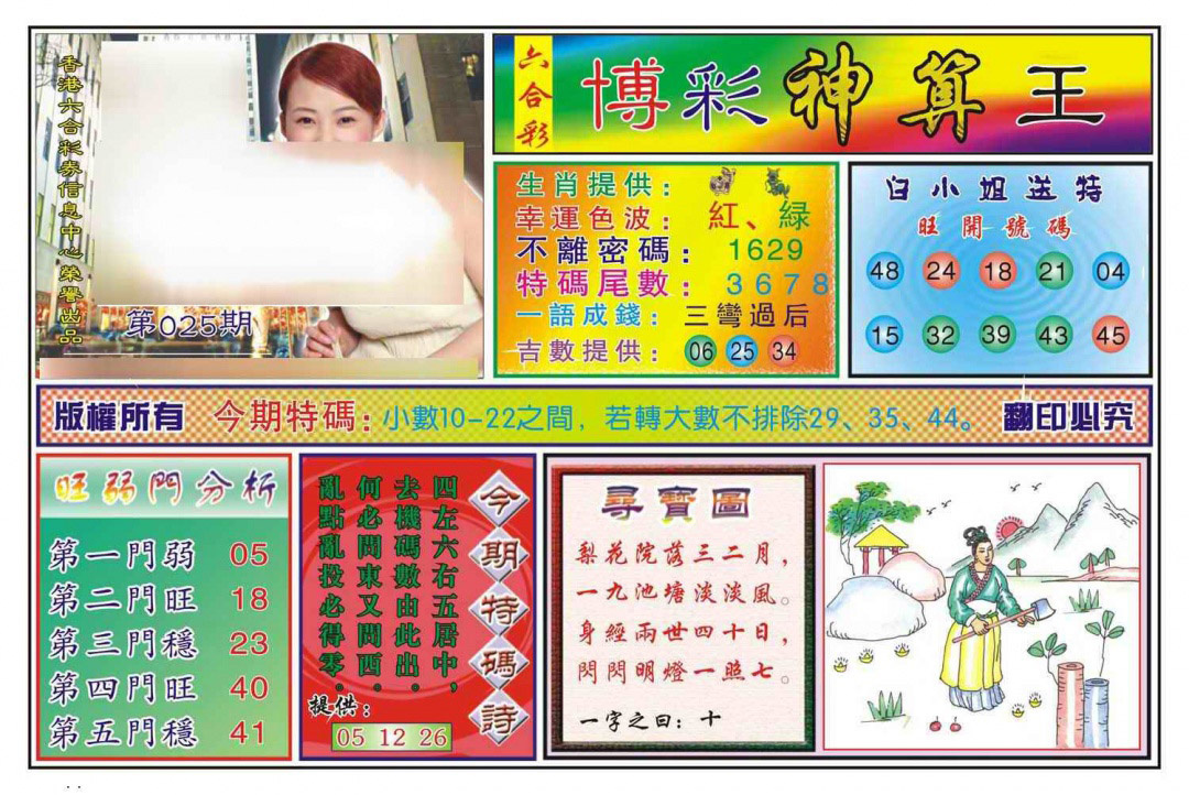 025期博彩神算王(新图)[图]