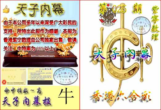 025期天子内幕报B[图]