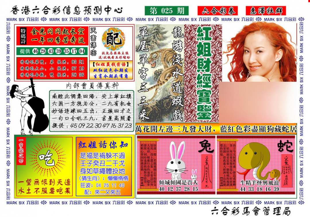 025期红姐财经宝鉴[图]