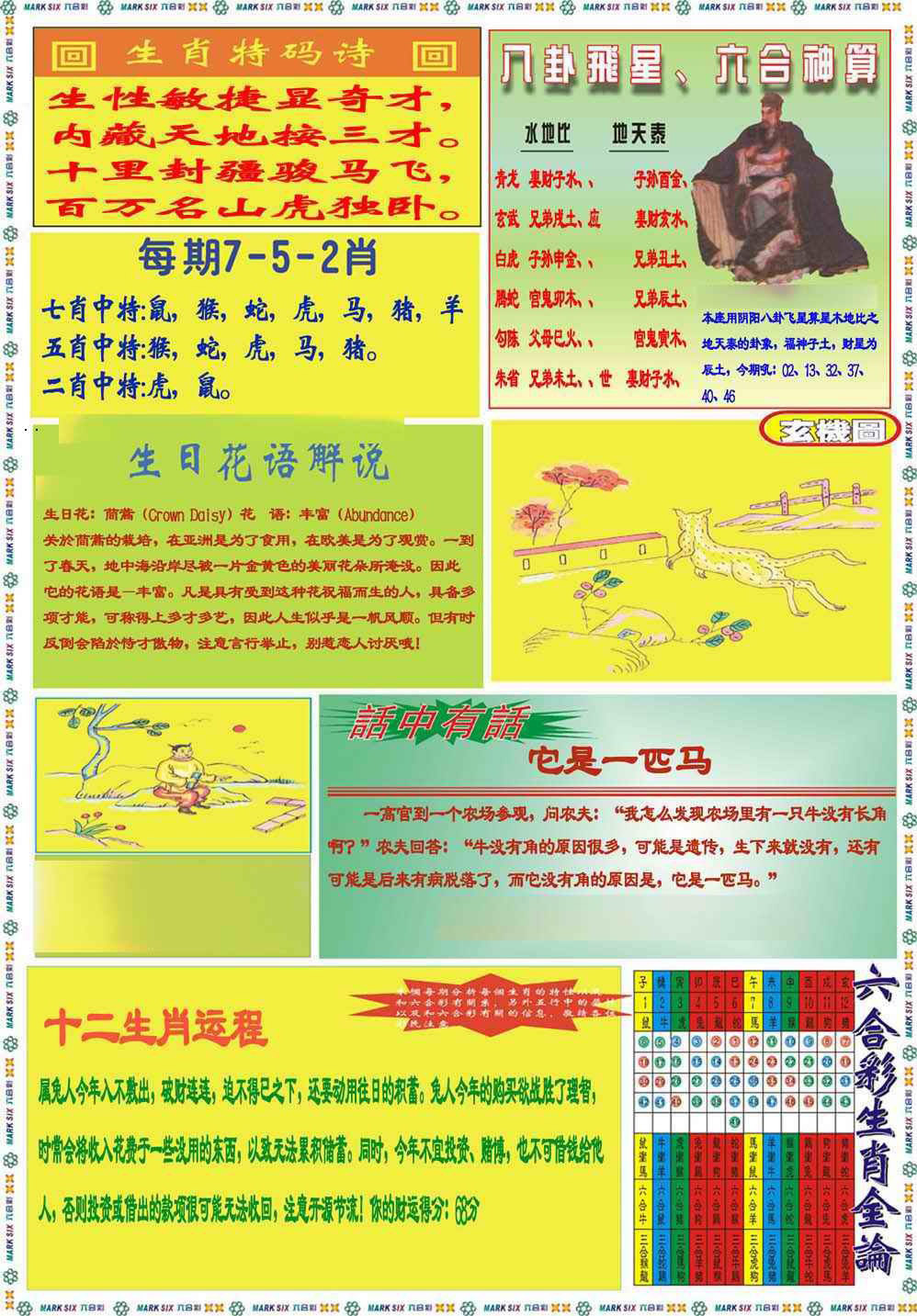 025期马经B(新图推荐)[图]