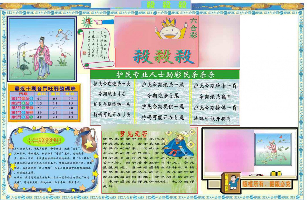 025期马经杀杀杀A(新图推荐)[图]