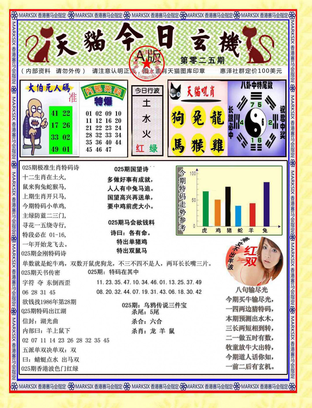 025期今日玄机图A[图]