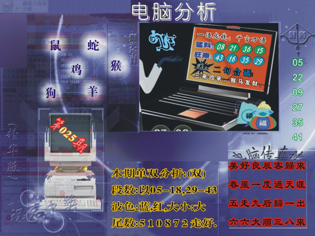 025期正版电脑分析贴士[图]
