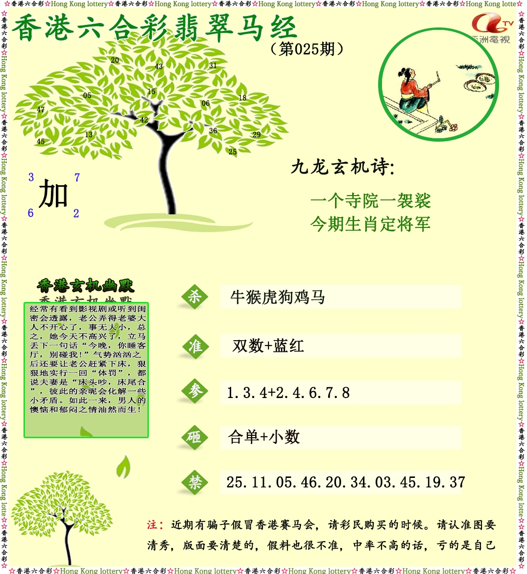 025期翡翠马经[图]