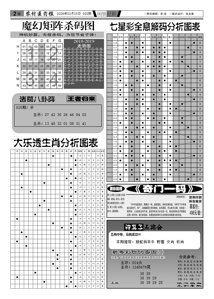 025期新粤彩(闲情好彩E)[图]